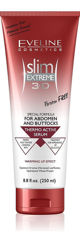 Crema Termoactiva Para Celulitis De Eveline Slim Extreme 3d,