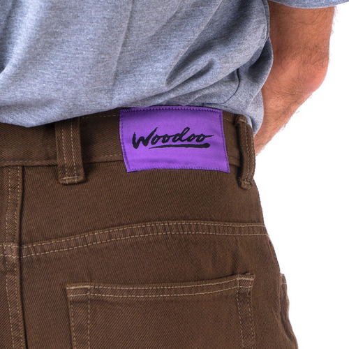 Imagen 3 de 5 de Pantalon Woodoo Hubbsi - Marron Oscuro