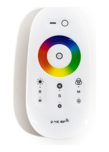 Controladora + Controle Rgb Touch Rf 2.4g P Fita Led Piscina Tensão De Operação 12v 127/220v