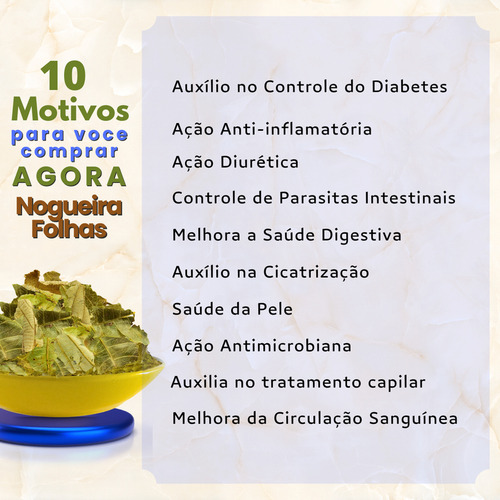 Nogueira Folhas Para Chá Naturalmente Pura-30g