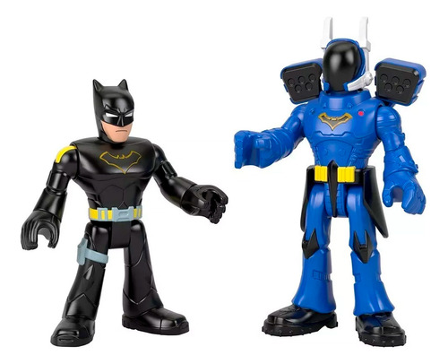 Minifiguras de Batman y Rookie DC de Imaginext, Mattel