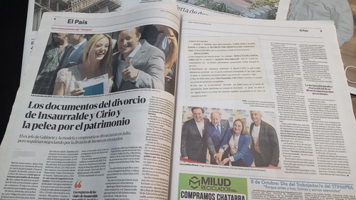 Clarín Ataque Terrorista Hamas Israel Completo Año 2023 8/10 (Usado)