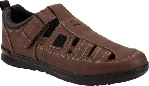 Sandalias De Caballero Confort Color Cafe 12