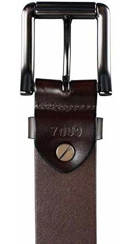 Bullko Cinturón De Cuero Genuino Para Hombre Cinturones De