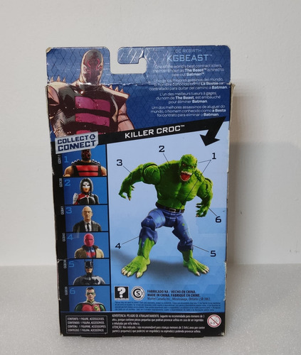 Figura Dc Multiverse -kgbeast-serie Killer Croc (Usado)