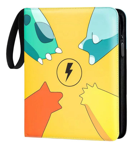 Nn Estuche Con Cierre Para Cartas De Pokémon Coleccionables
