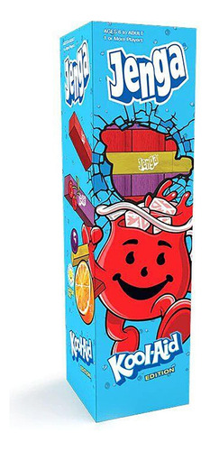 Coleccionable Jenga Game Usaopoly Kool-aid Con 54 Bloques