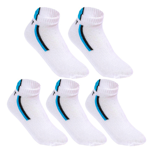 Calcetines Deportivos Para Hombre, 5 Pares, Transpirables Y