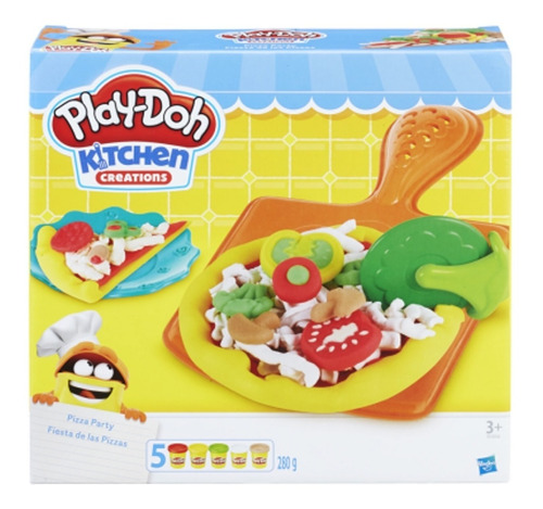 Kit Play Doh Pizza Party Festa Da Pizza Hasbro