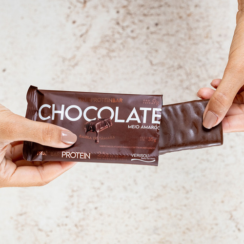 True Source Protein Bar Barra Proteina Com Colágeno Verisol