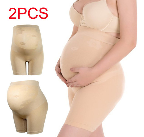 Pantalones De Cintura Alta Para Embarazo, Fajas De Maternida