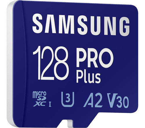 Samsung Pro Plus 128gb Micro Sd Microsdxc  180mb/s A2 V30 U3