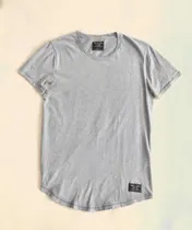 Comprar Abercrombie & Fitch Playera Original Azul Con Logo