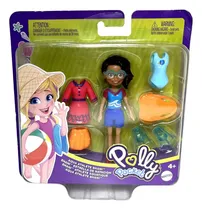 Comprar Conjunto Mini Boneca Colecionável Menina Morena Negra Shani Com Roupas Roupinhas E Acessórios - Estrela Da Natação - Amiga Da Boneca Polly Pocket - Mattel Brinquedos