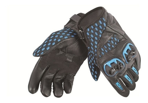 Guantes Pista Dainese Air Hero Unisex Negro/azul Elec