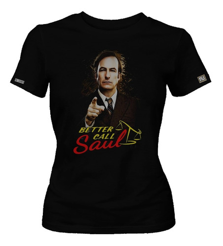 Camiseta Estampada Better Call Saul Goodman Breaking Bad Dbo