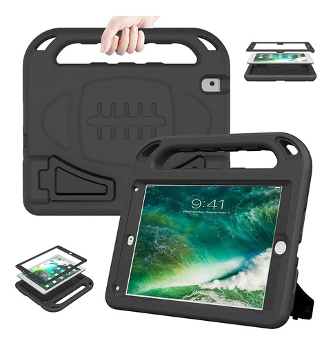 Funda Para iPad 9.7  (6a 5a Gen) / Air 2 / Air Ltrop Negro