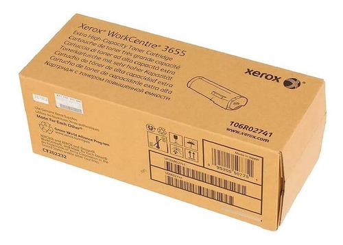 Toner Xerox 106r02741  Wc 3655 (25.900 Paginas)  Original 