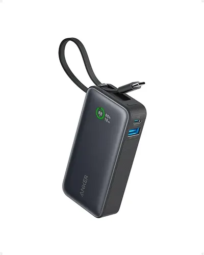Carregador Portátil Power Bank Anker Nano 10000mah 30w Turbo Com