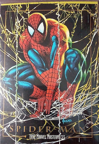 1992 Marvel Masterpieces Arte Joe Jusko 