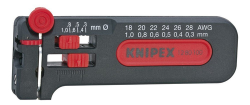 Knipex 12 80 100 Sb Awg 18-28 Mini Wire Stripping Tool Aac