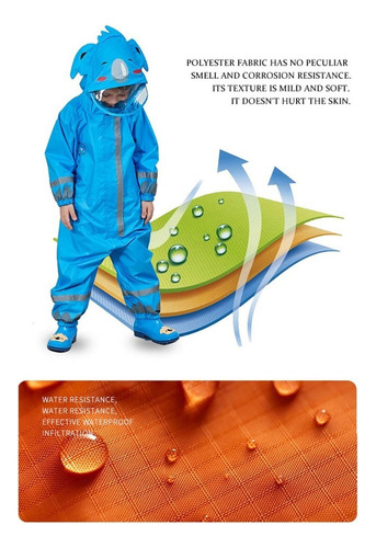 Chamarra Impermeable Ligera Impermeable For Niños
