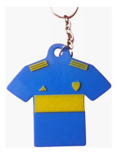 Llavero Camiseta Boca Juniors Hecho En 3d X 30 Unidades 