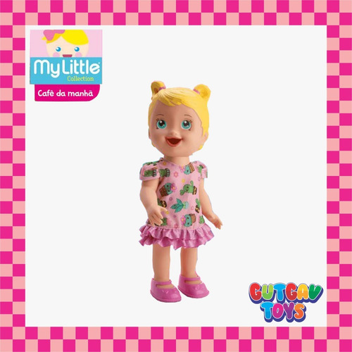 My Little Collection Café Da Manhã Loira Divertoys - Boneca