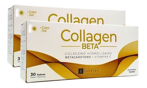  Colageno Bebible Con Betacaroteno X60 Sobres