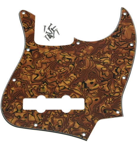 Pickguard Dopro Jazz Bass J Bass Para 4 Cuerdas Mexicanas/es