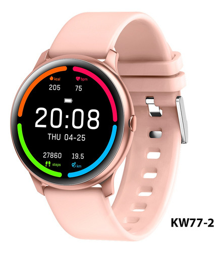 Reloj Smart Watch Unisex Loix Kw77-3 Negro Con Doradoloix®
