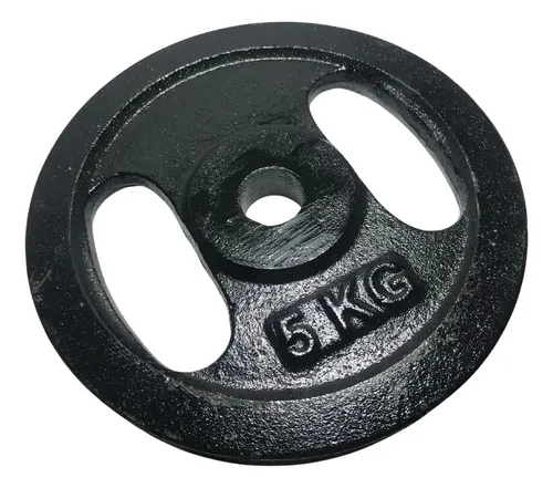 Kit 20kg 4 Discos 5k Fundici n C Agarre 30mm Pesas 1 Calidad
