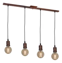 Comprar Lámparas Colgantes Moderno Techo Vintage 4 Luces Regleta