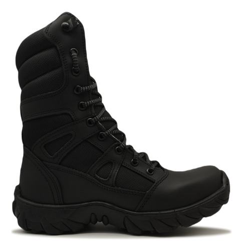 Bota Tactica Swat Piel Policia Seguridad Rescate Mujer 4151 