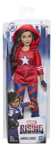 Figura Marvel Rising Herois Treinamento America Chavez E2700