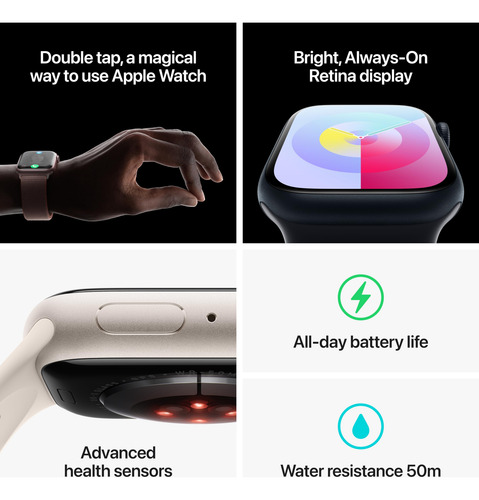 Estuche De Aluminio Rojo Para Smartwatch Apple Watch Series