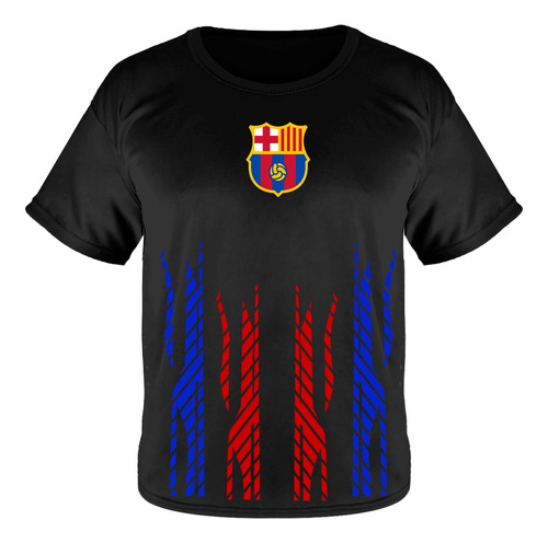 Remera Niño Deportiva Fc Barcelona Barsa España Club Futbol