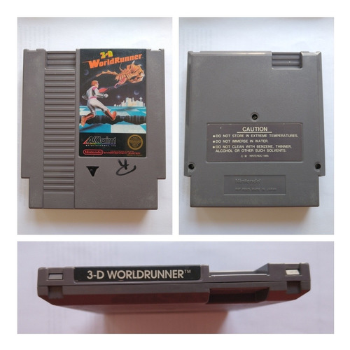 3d Worldrunner Nintendo Nes (Reacondicionado)