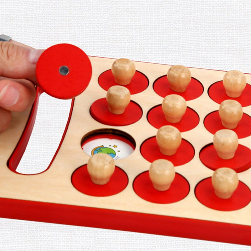 Juego Memoria Madera Didáctico Para Niños Memory Chess