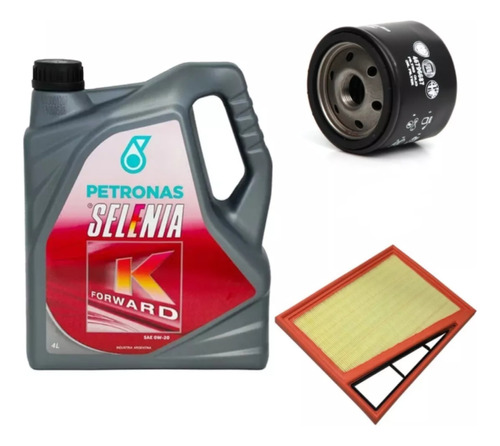 Kit De 2 Filtros + Aceite Selenia 0w20 Fiat Argo Cronos 1.3