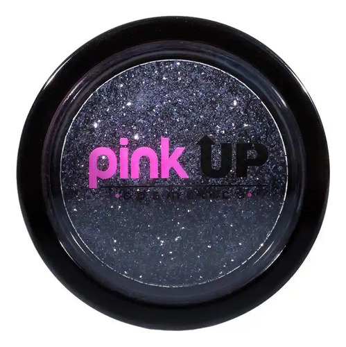 Pink Up, Glitter Compacto, Alta Adherencia, Textura Suave Sombra Black
