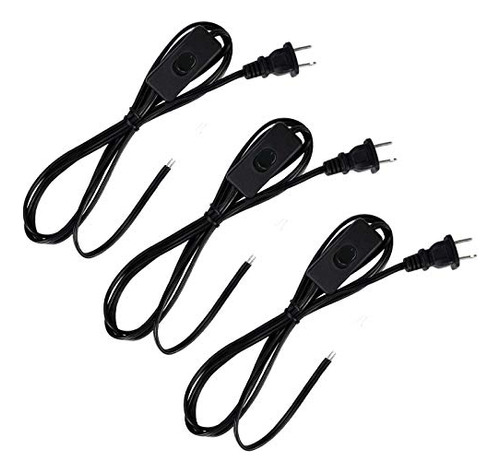 Cable Lámpara Aplstar 6 Pies (3pack)