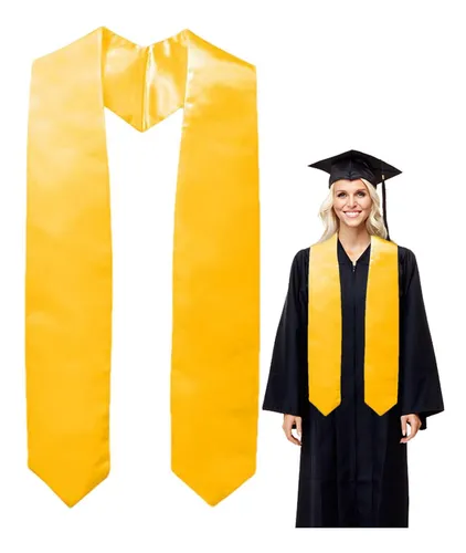 comprar Faja De Graduación Estola De Para Graduados De Raso Liso Cin