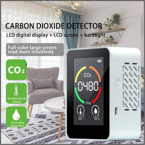 Detector De Co2 De Dióxido De Carbono, Concentración De Gas,