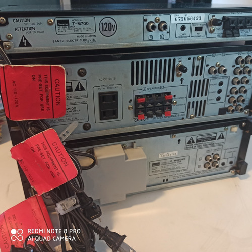 Receiver Sansui Integrated Dc Servo A-m900 + Tuner+tape