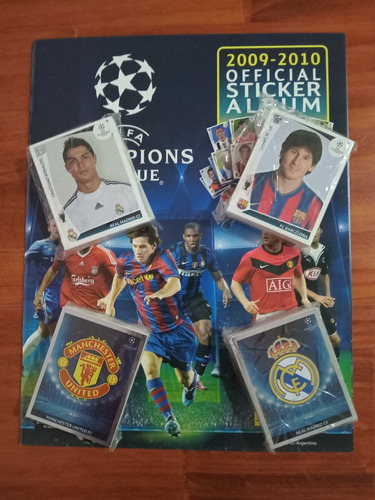 Champions League 2009/10. Album Completo A Pegar. Mira!!!