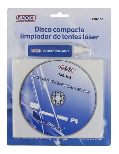 Cd limpiador para lector blu raydvd fellowes - Material de oficina, escolar  y papelería