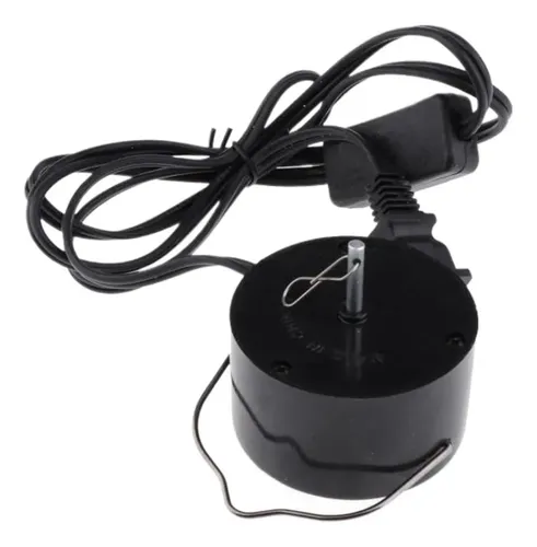 Motor Giratorio De Viento A Pilas Con Gancho, Carga Máxima 3 Kg, Para Campanillas Y Decoraciones Colgantes De Jardín