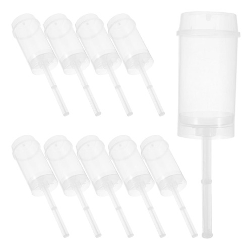 Doitool 50pcs Push Push Push Recipientes Con Tapa Pastel Pap