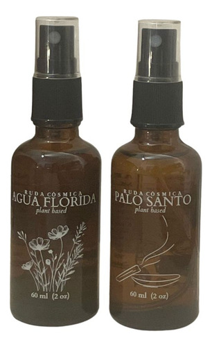Agua De Florida + Agua De Palo Santo - Alquimia Ancestral